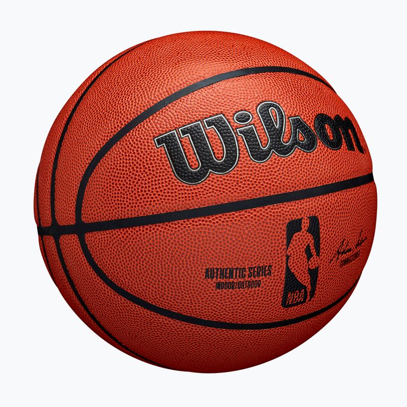Wilson NBA kosárlabda Authentic Beltéri kültéri narancssárga méret 5 2