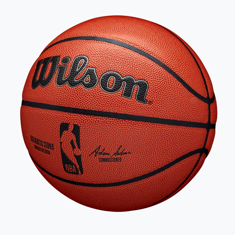 Wilson NBA kosárlabda Authentic Beltéri kültéri narancssárga 6-os méret 3