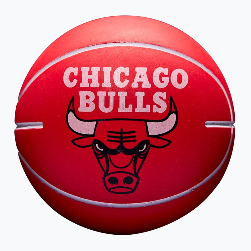 Super Mini Wilson NBA NBA Dribbler labda Chicago Bulls piros
