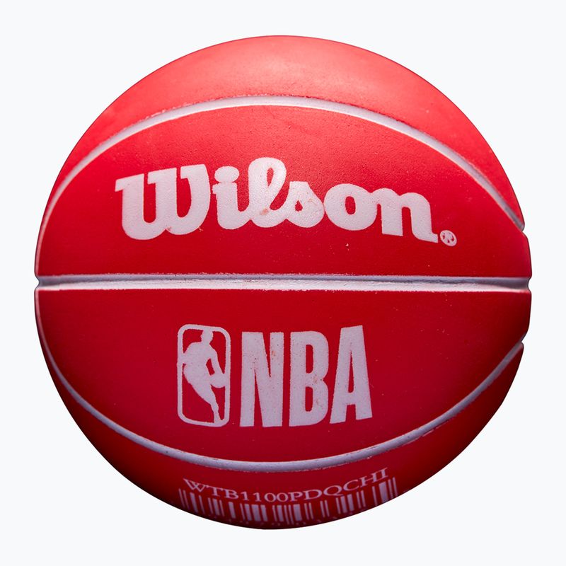 Super Mini Wilson NBA NBA Dribbler labda Chicago Bulls piros 2