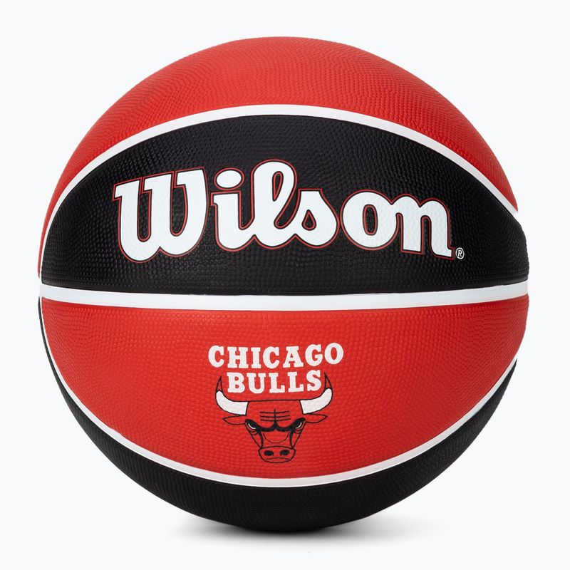 Wilson NBA Team Tribute Chicago Bulls kosárlabda, piros WTB1300XBCHI