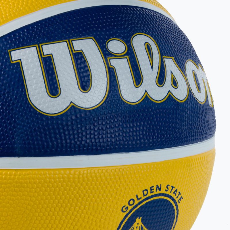 Wilson NBA Team Tribute Golden State Warriors kosárlabda kék WTB1300XBGOL 3