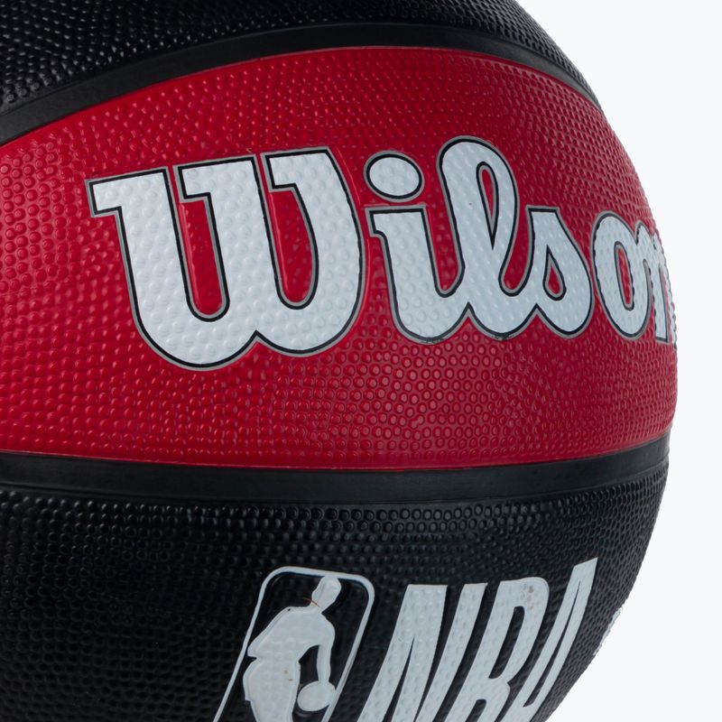 Wilson NBA Team Tribute Houston Rockets kosárlabda, gesztenyebarna WTB1300XBHOU 3