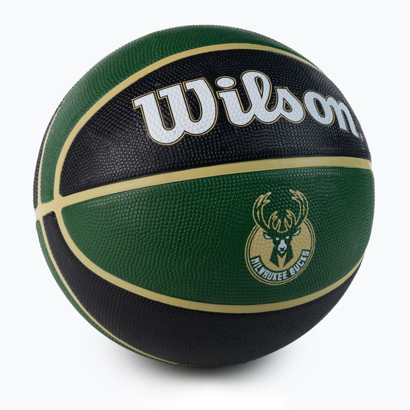Wilson NBA Team Tribute kosárlabda Milwaukee Bucks zöld WTB1300XBMIL 2