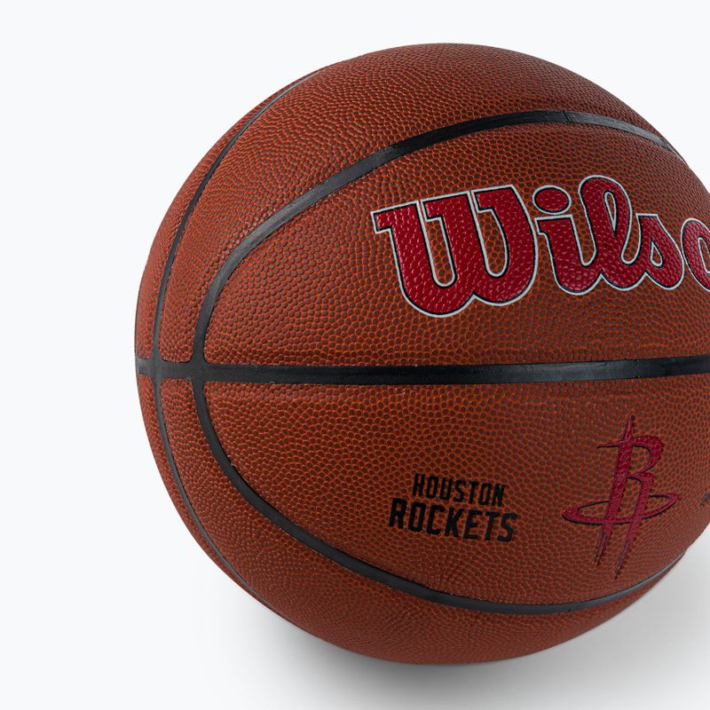 Wilson NBA Team Alliance Houston Rockets kosárlabda barna WTB3100XBHOU 3