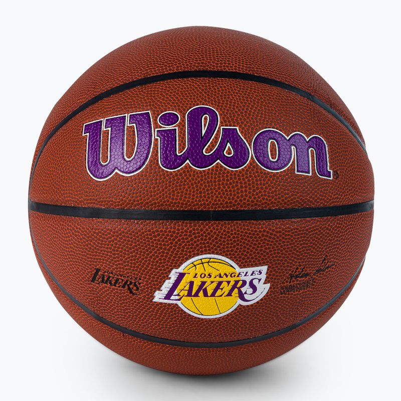 Wilson NBA Team Alliance Los Angeles Lakers kosárlabda barna WTB3100XBLAL