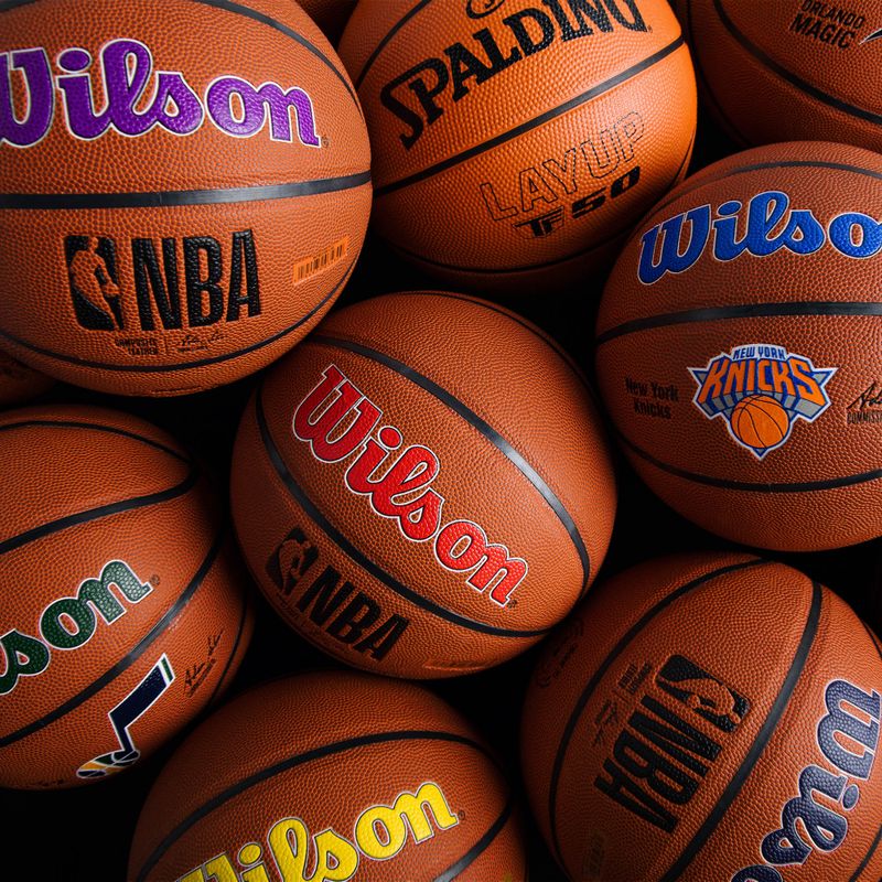 Wilson NBA Team Alliance New York Knicks kosárlabda barna WTB3100XBNYK 4