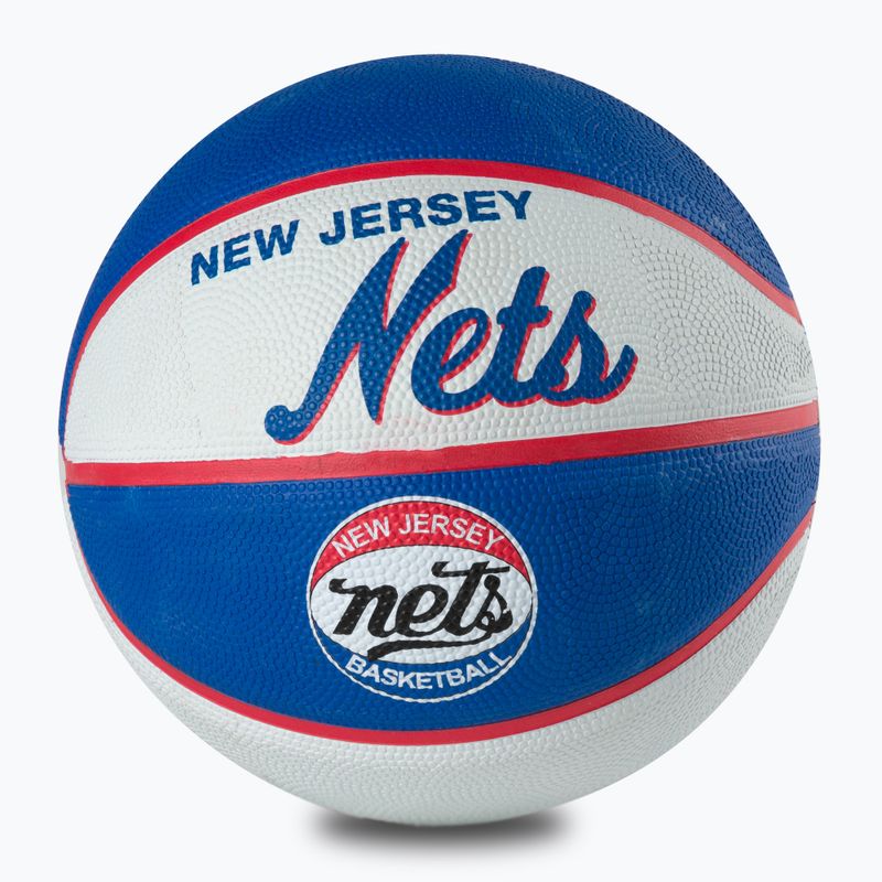 Mini kosárlabda Wilson NBA csapat Retro Mini Brooklyn Nets kék WTB3200XBBRO