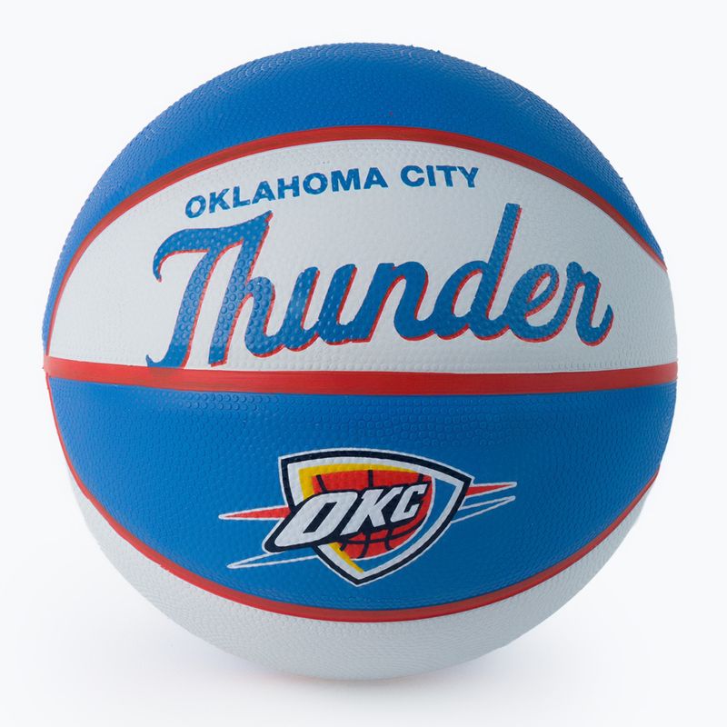 Mini kosárlabda Wilson NBA csapat Retro Mini Oklahoma City Thunder kék WTB3200XBOKC