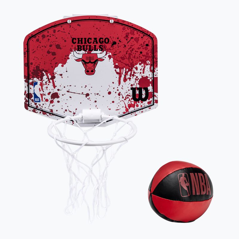 Wilson NBA Chicago Bulls mini kosárlabda piros WTBA1302CHI