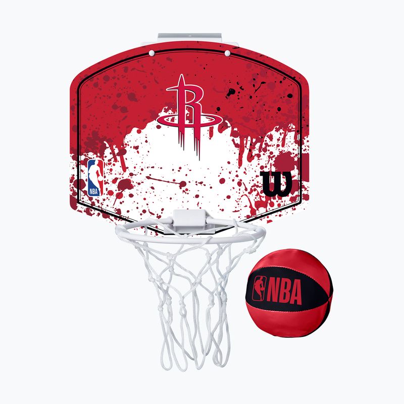 Wilson NBA Team Mini Hoop Houston Rockets kosárlabda szett