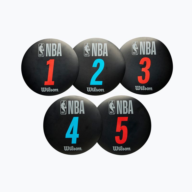 Wilson NBA Drv edzőjelzők fekete WTBA9001NBA 3