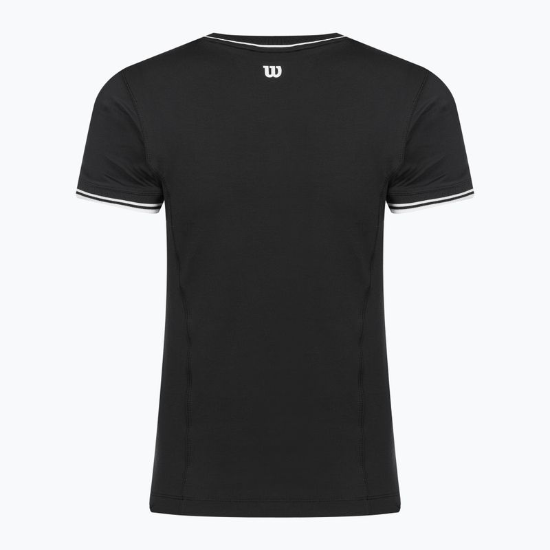 női póló Wilson Team Seamless black 2