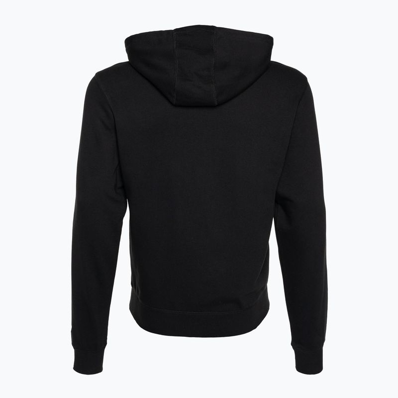 Férfi pulóver Wilson Team Zip Hoodie black 2