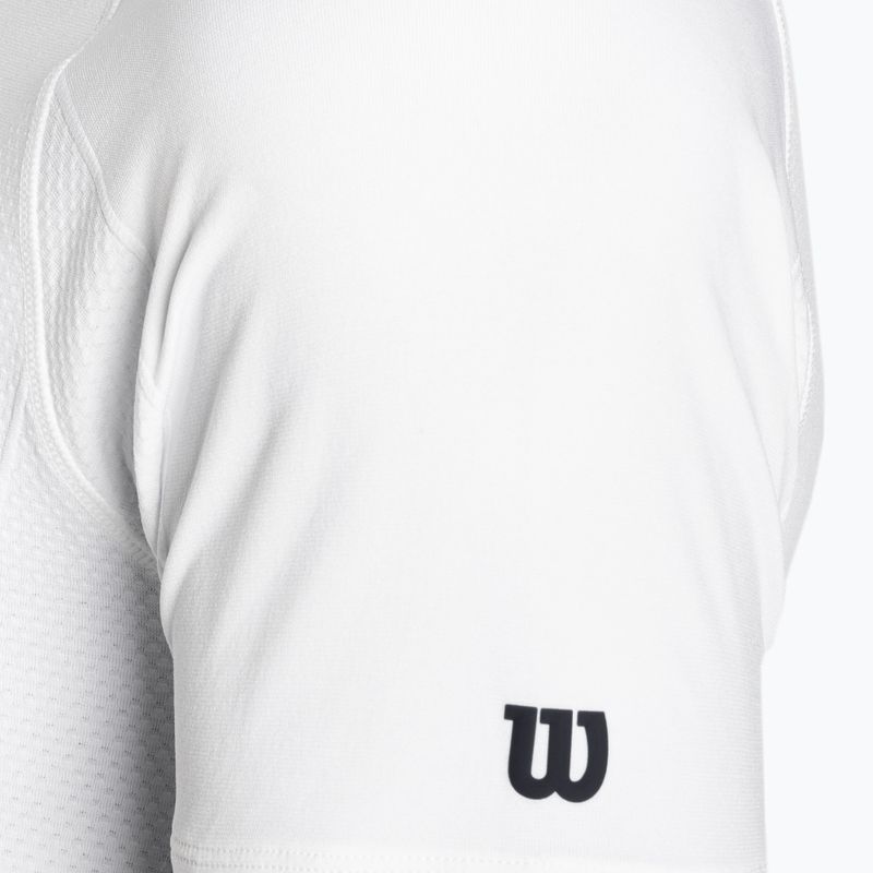 Férfi póló Wilson Team Seamless Crew bright white 3