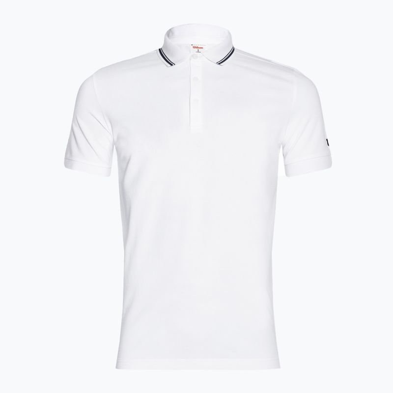 Férfi póló Wilson Team Pique Polo bright white