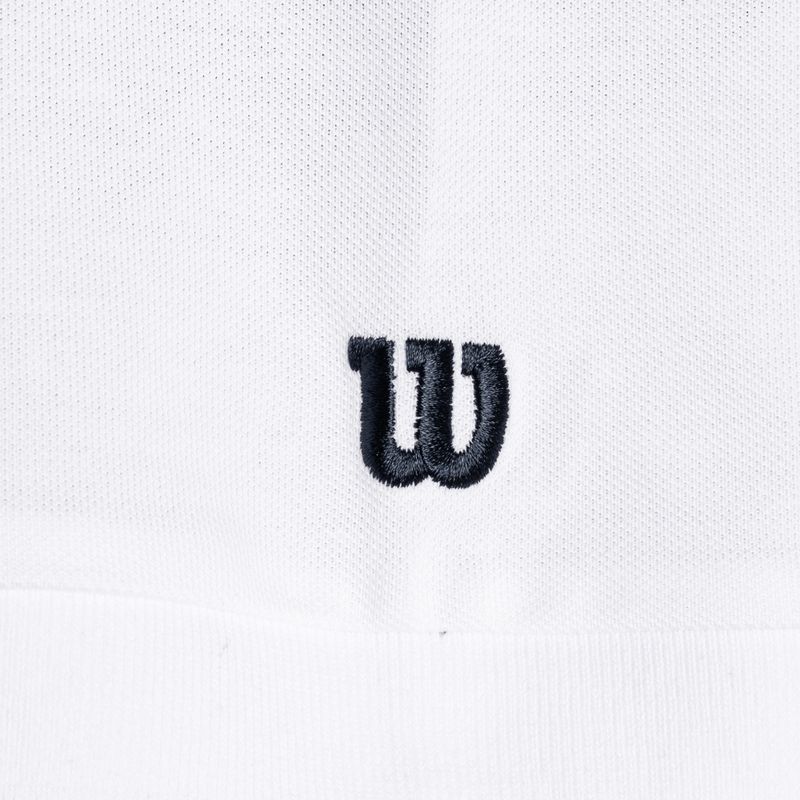 Férfi póló Wilson Team Pique Polo bright white 4