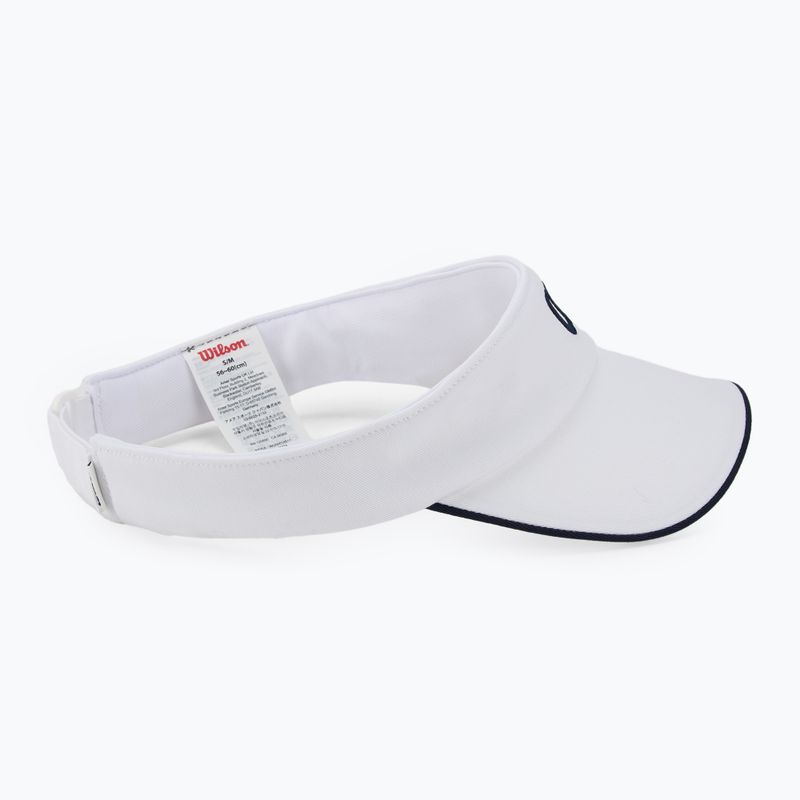 Wilson Classic Visor fényes fehér teniszkupola 2