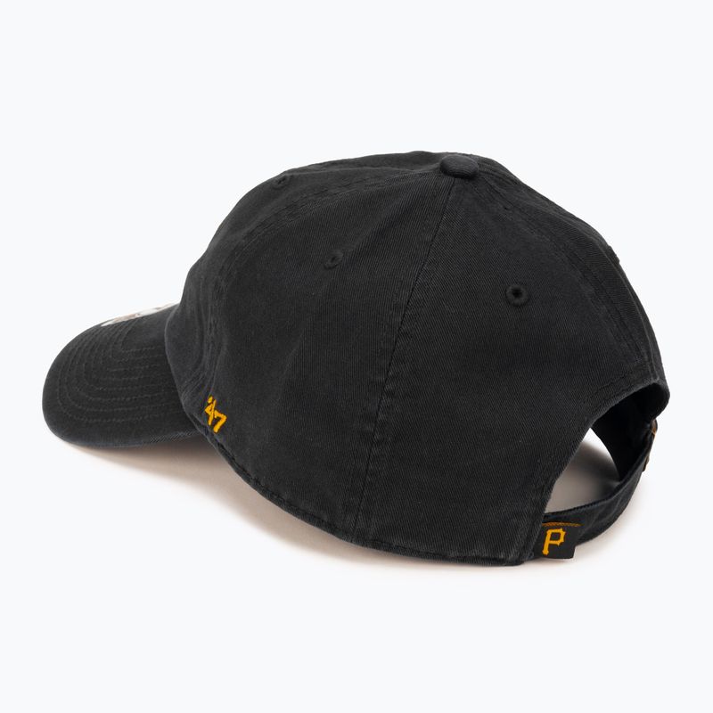 47 Márka MLB Pittsburgh Pirates CLEAN UP baseball sapka fekete 3