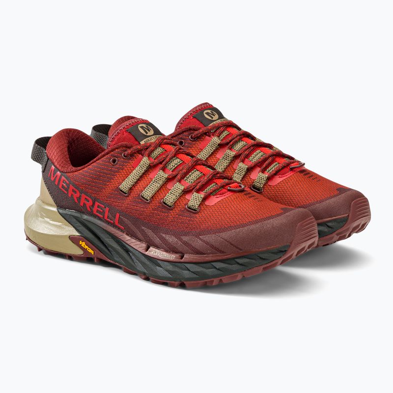 Merrell Agility Peak 4 piros férfi futócipő J066925 4