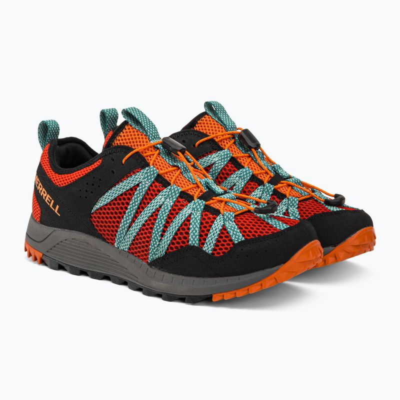 Merrell Wildwood Aerosport férfi túrabakancs narancssárga J135183 4