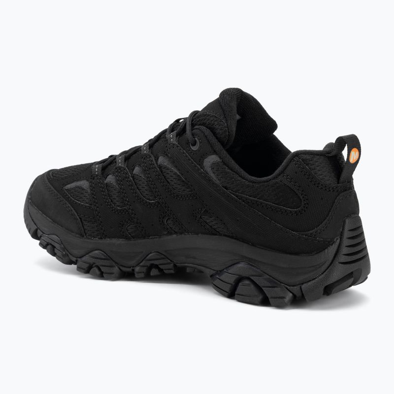 Férfi túrabakancs Merrell Moab 3 Synthetic Gtx triple black 3