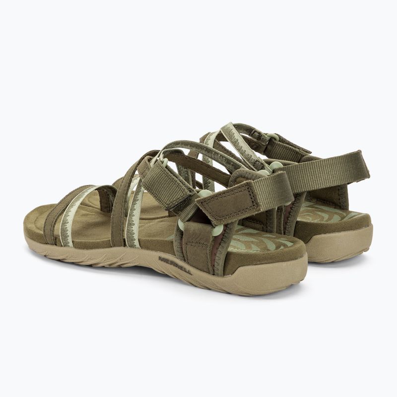 Merrell Terran 3 Cush Lattice olíva női szandál 3
