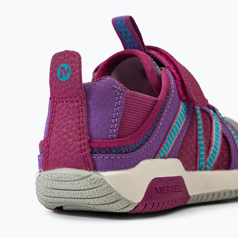 Merrell Hydro Free Roam rózsaszín túraszandál gyerekeknek MK165669 9