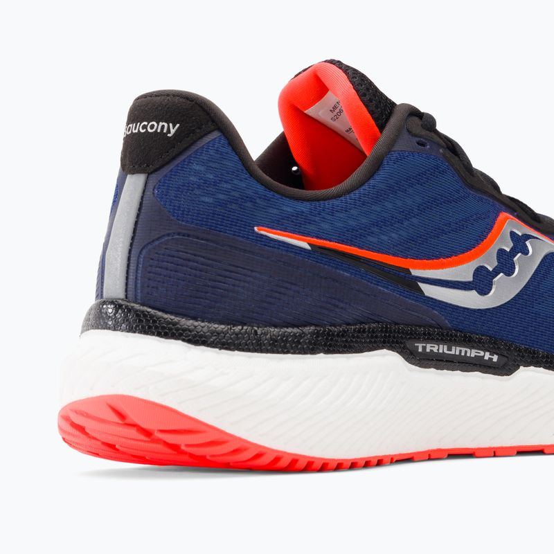 Férfi Saucony Triumph 19 zafír/fekete futócipő 9