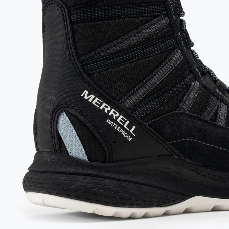 Női túrabakancs Merrell Bravada Edge 2 Thermo Mid WP fekete/arona 9
