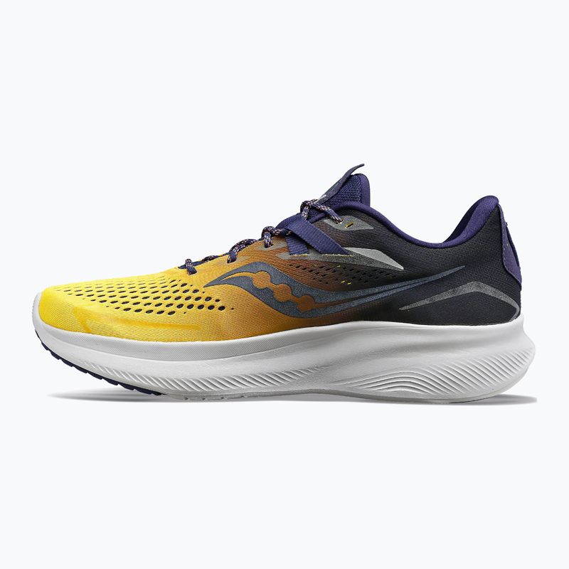 Saucony Ride 15 férfi futócipő tengerészkék és sárga S20729-65 10