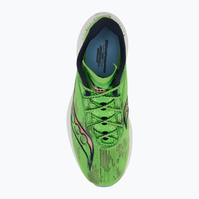 Férfi futócipő Saucony Endorphin Pro 3 zöld 5