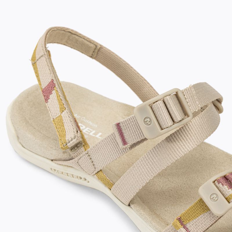 Női Merrell District 3 Backstrap Web túraszandál bézs J005434 Női túraszandál bézs J005434 8