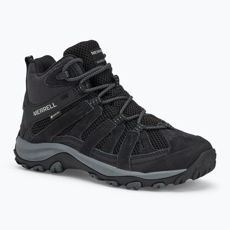 Férfi túrabakancs Merrell Alverstone 2 Mid GTX fekete/ fekete