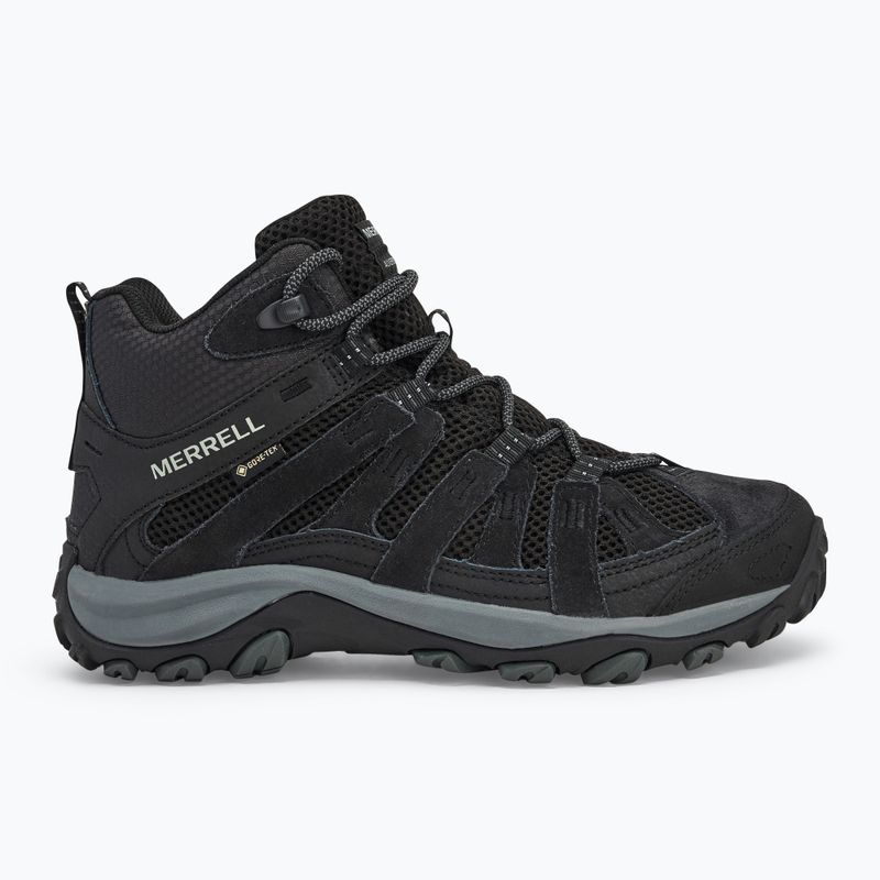 Férfi túrabakancs Merrell Alverstone 2 Mid GTX fekete/ fekete 2