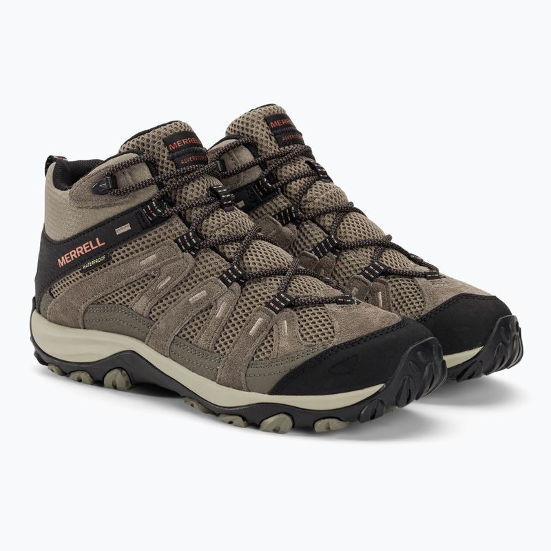 Férfi túracipő Merrell Alverstone 2 Mid WP boulder/brindle 4