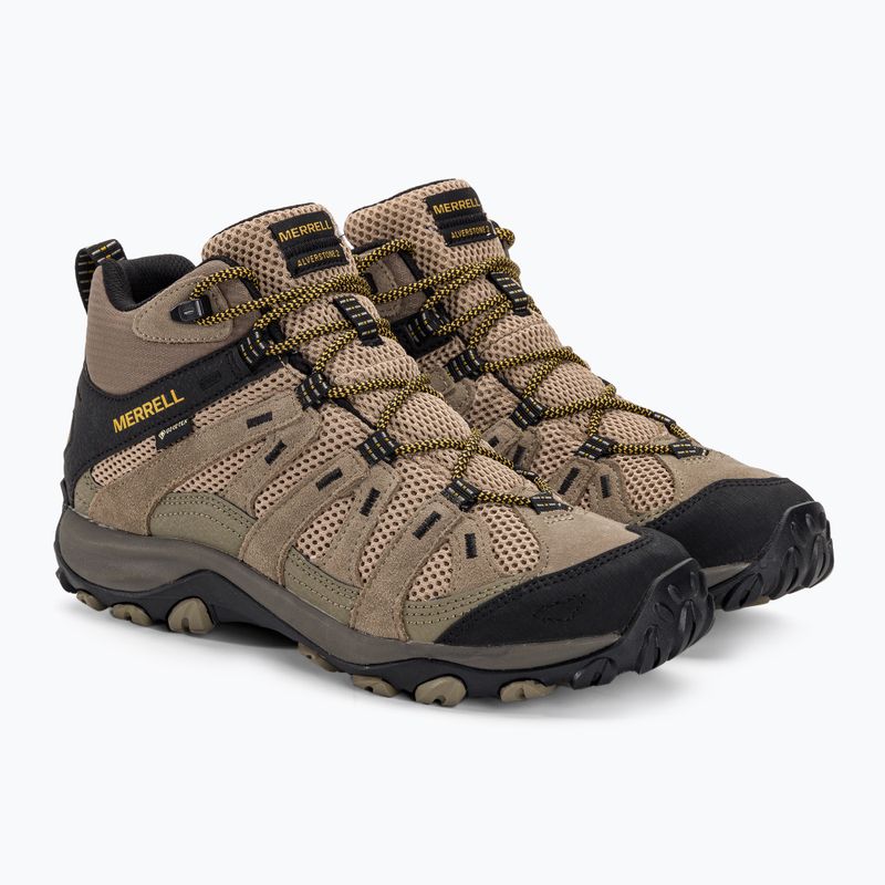 Férfi túracipő Merrell Alverstone 2 Mid GTX mogyoróbarna 4