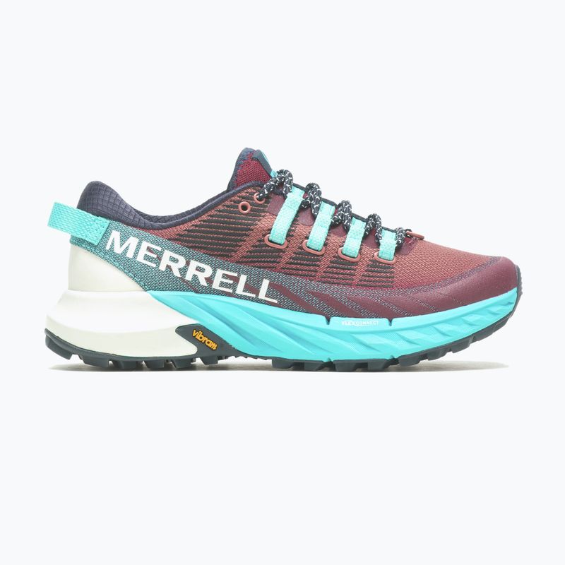 Merrell Agility Peak 4 női futócipő bordó-kék J067546 12