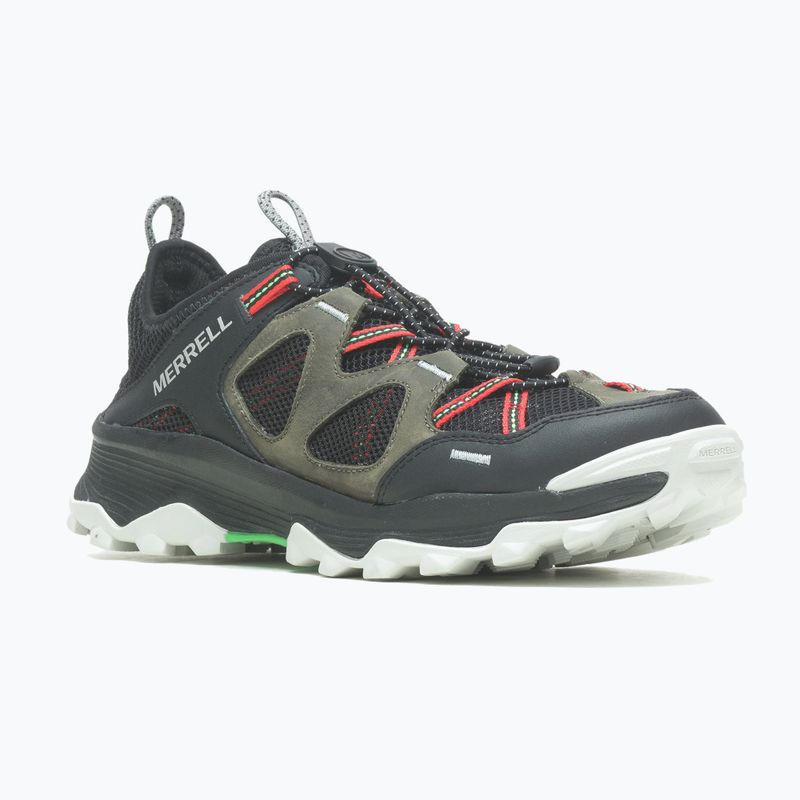 Férfi túrabakancs Merrell Speed Strike LTR Sieve fekete-zöld J067643 11
