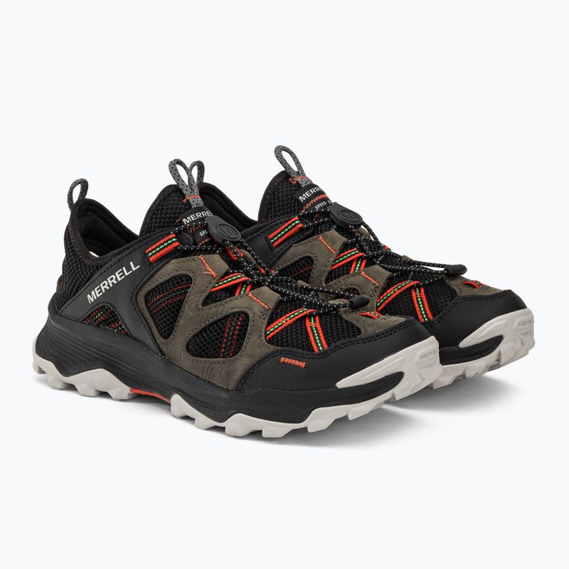 Férfi túrabakancs Merrell Speed Strike LTR Sieve fekete-zöld J067643 2