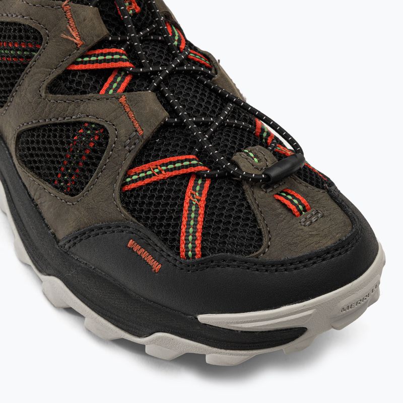 Férfi túrabakancs Merrell Speed Strike LTR Sieve fekete-zöld J067643 7