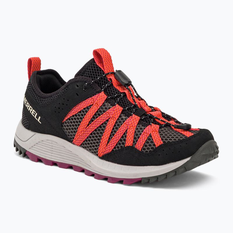 Merrell Wildwood Aerosport női túrabakancs fekete-rózsaszín J067730