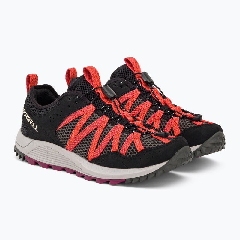 Merrell Wildwood Aerosport női túrabakancs fekete-rózsaszín J067730 4