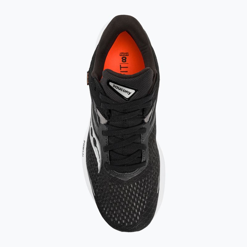 Férfi futócipő Saucony Ride 16 fekete/fehér 6