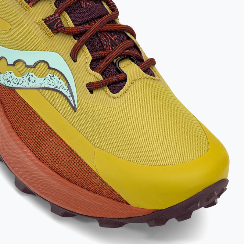 Női futócipő Saucony Peregrine 13 sárga-narancssárga S10838-35 7