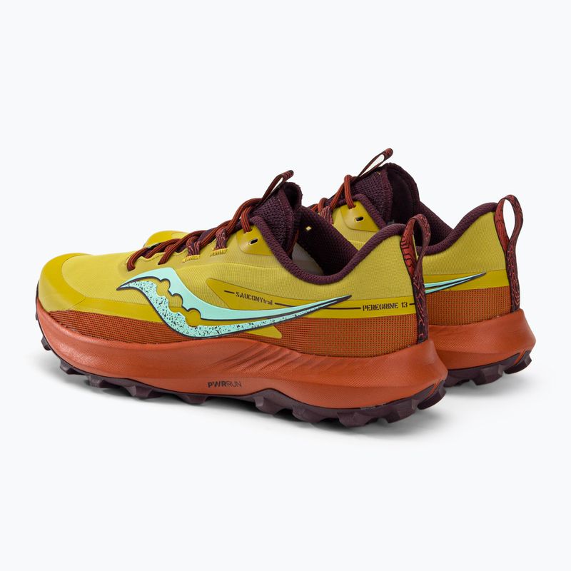 Férfi futócipő Saucony Peregrine 13 sárga-narancssárga S20838-35 4
