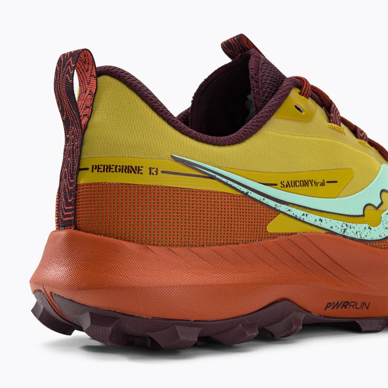 Férfi futócipő Saucony Peregrine 13 sárga-narancssárga S20838-35 10