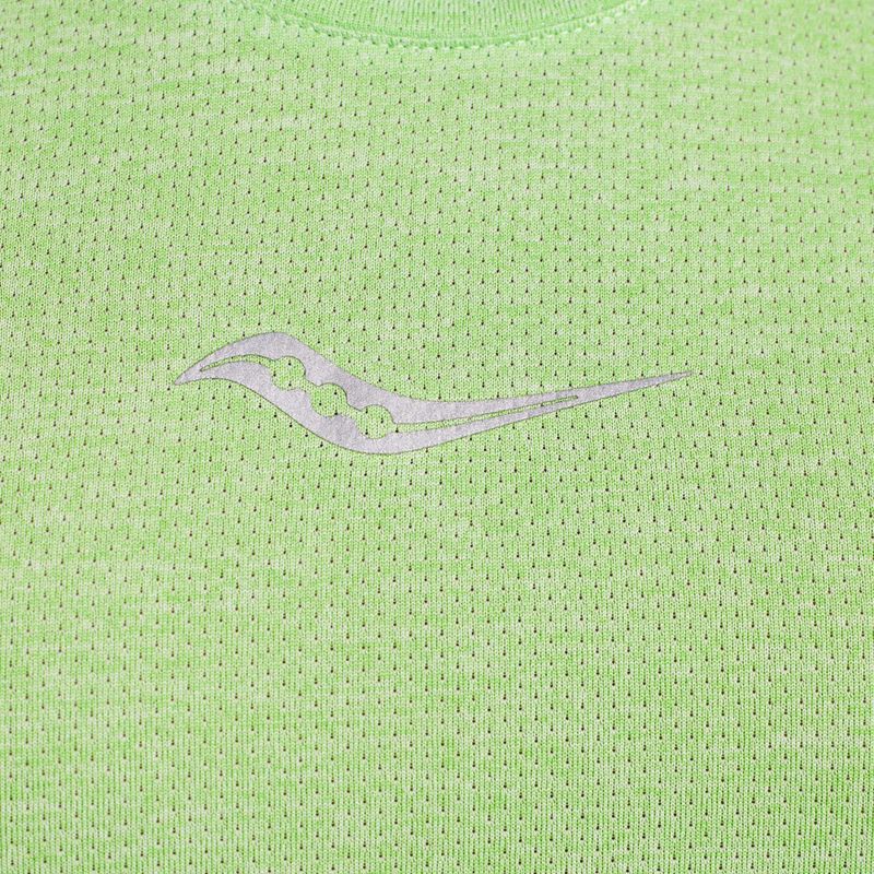 Férfi Saucony Stopwatch Graphics Singlet futópóló zöld SAM800325-INHS3 3