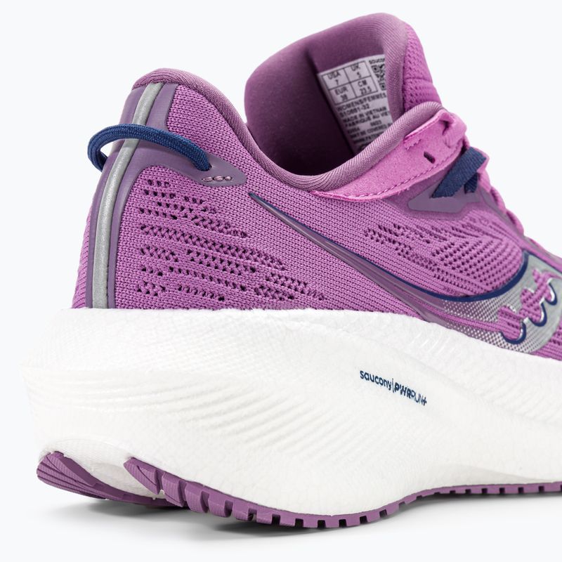 Női futócipő Saucony Triumph 21 grape/indigo 10