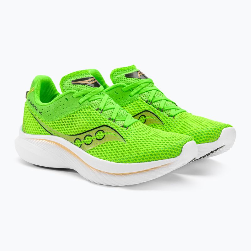 Férfi Saucony Kinvara 14 slime/gold futócipő 5